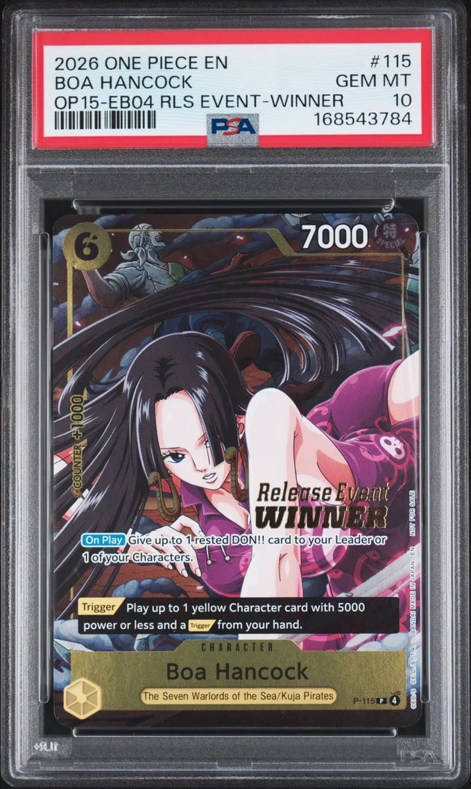 2026 #115 Boa Hancock PSA 10 One Piece Promos