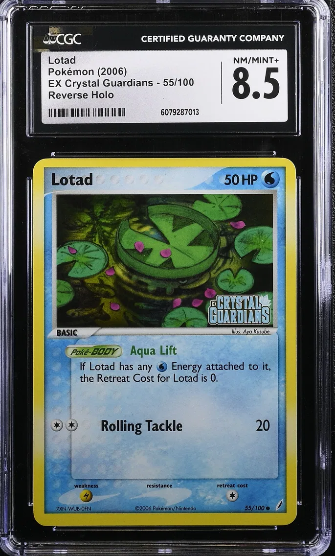 2006 #55 Lotad Reverse Holo CGC