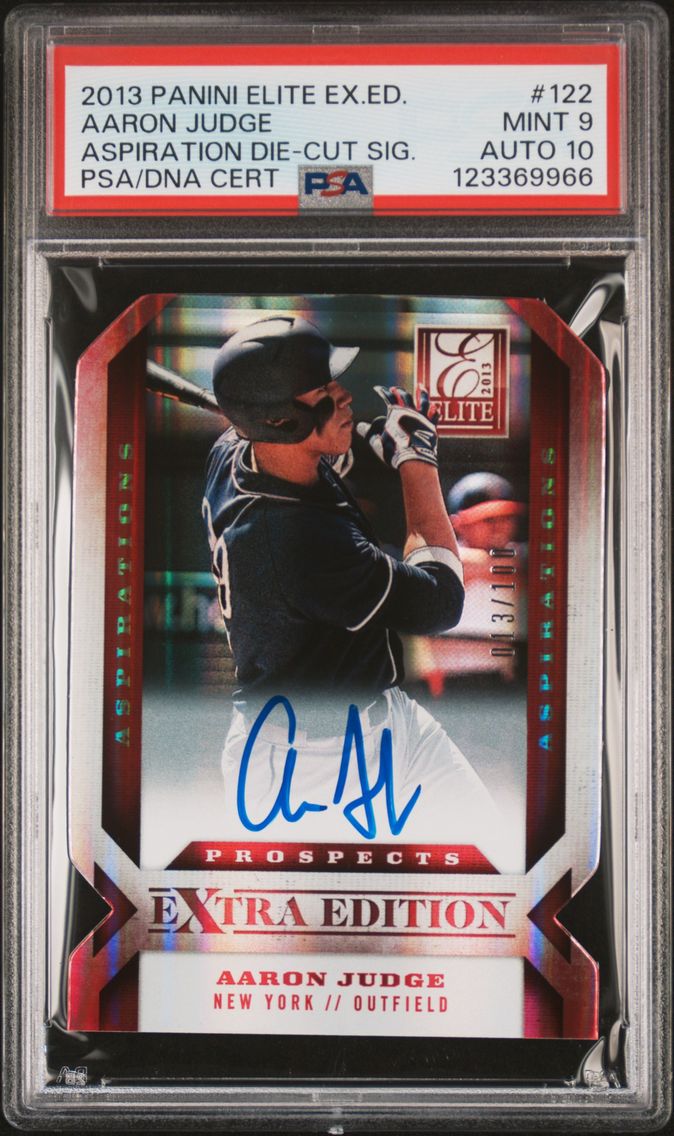 2013 #122 Aaron Judge PSA 9 Pani