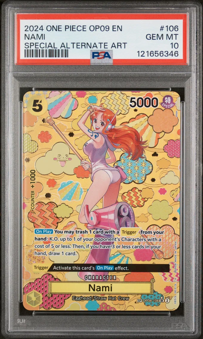 2024 #106 Nami PSA 10 One Piece 