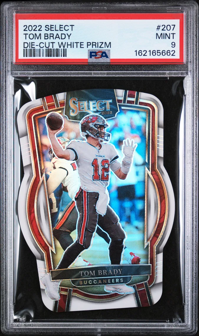 2022 #207 Tom Brady PSA 9 Panini Select