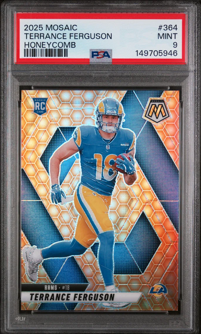 2025 #364 Terrance Ferguson PSA 9 Panini Mosaic