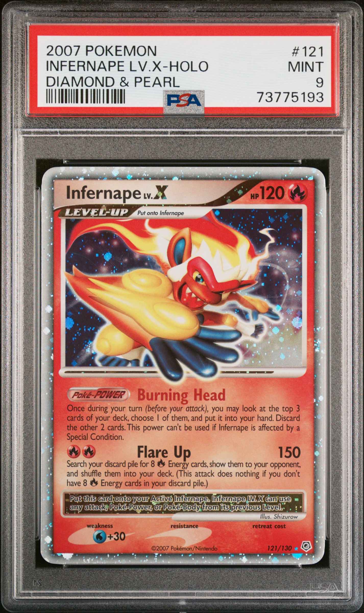 Infernape LV.X-Holo