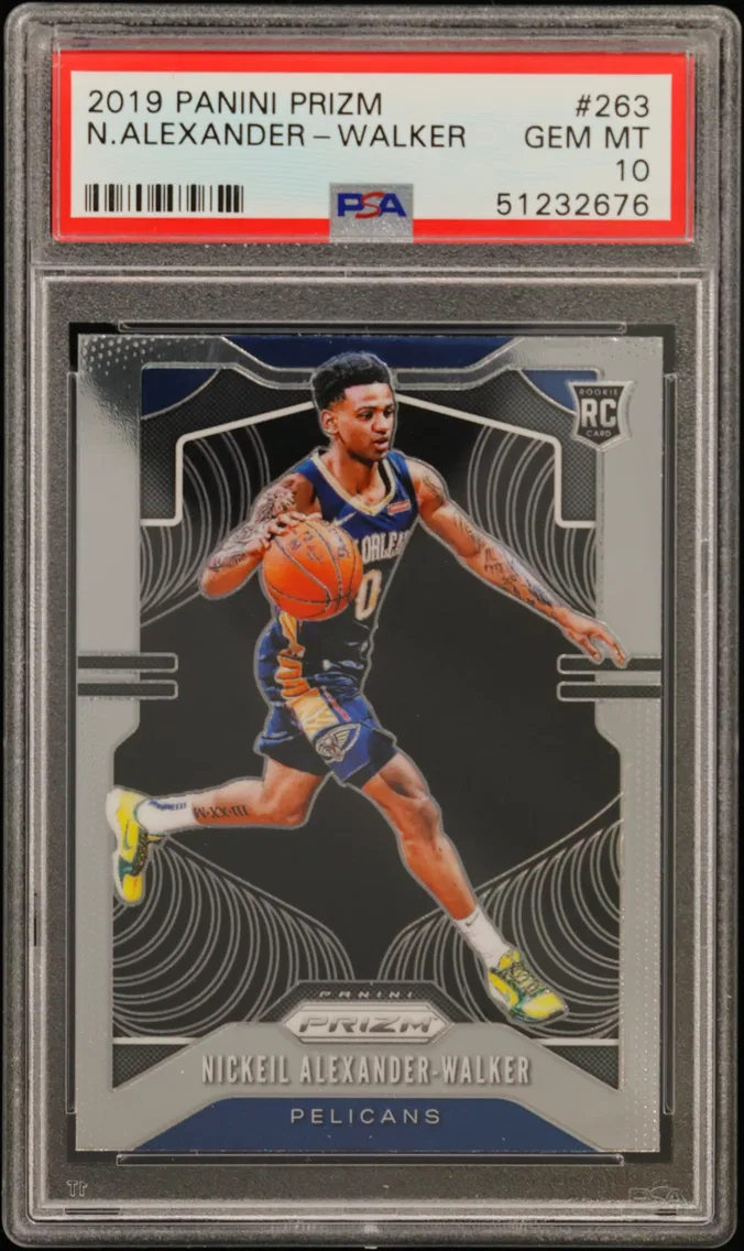 2019 #263 Nickeil Alexander-Walker PSA 10 Panini Prizm