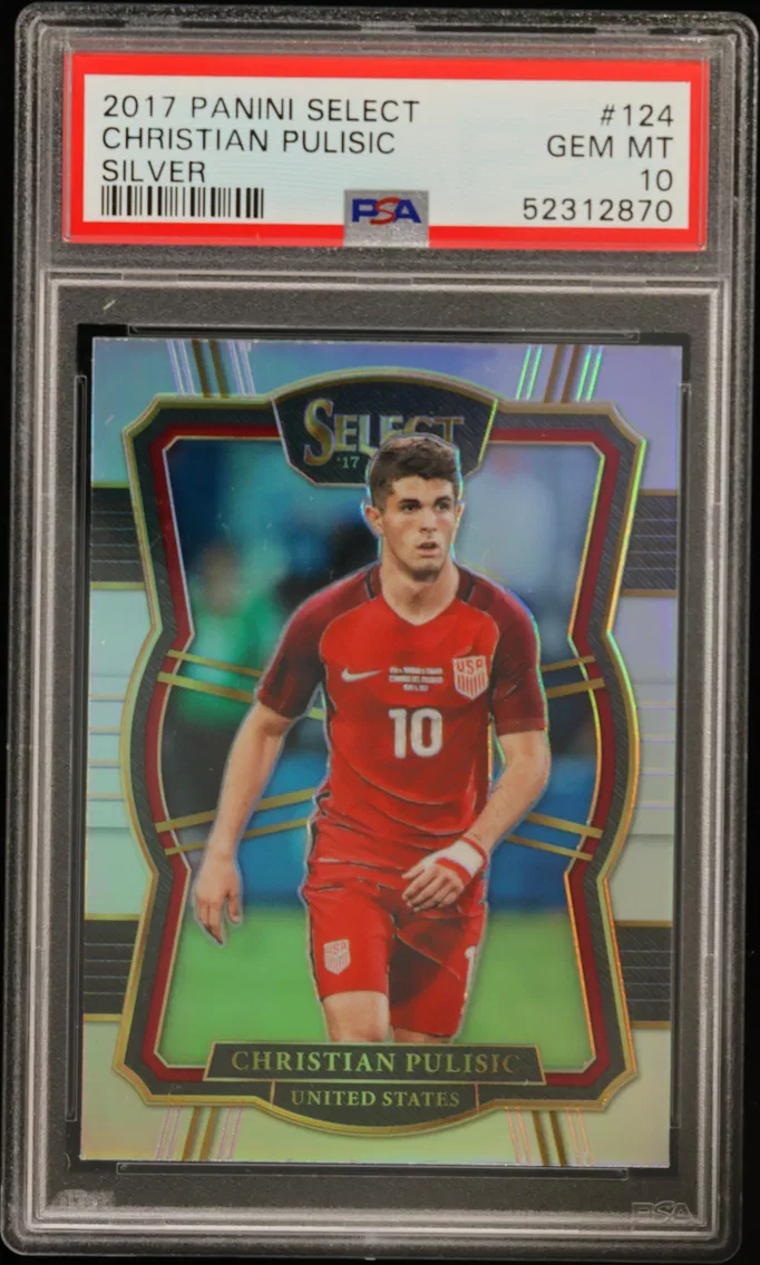 2017 #124 Christian Pulisic PSA 10 Panini Select