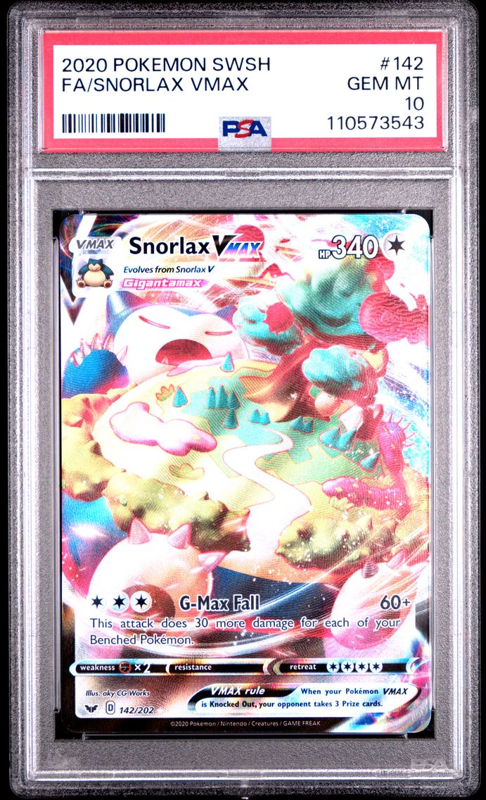 2020 #142 Full Art/Snorlax Vmax