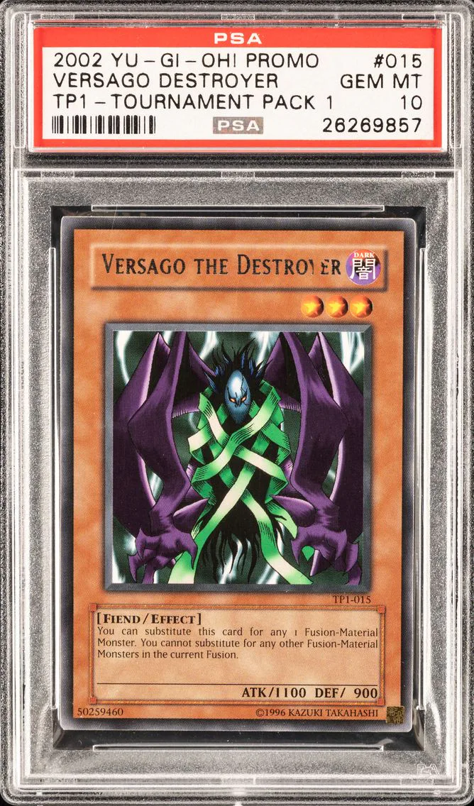 VERSAGO THE DESTROYER TP1-015 TOURNAMENT PACK 1 2002 PSA 10