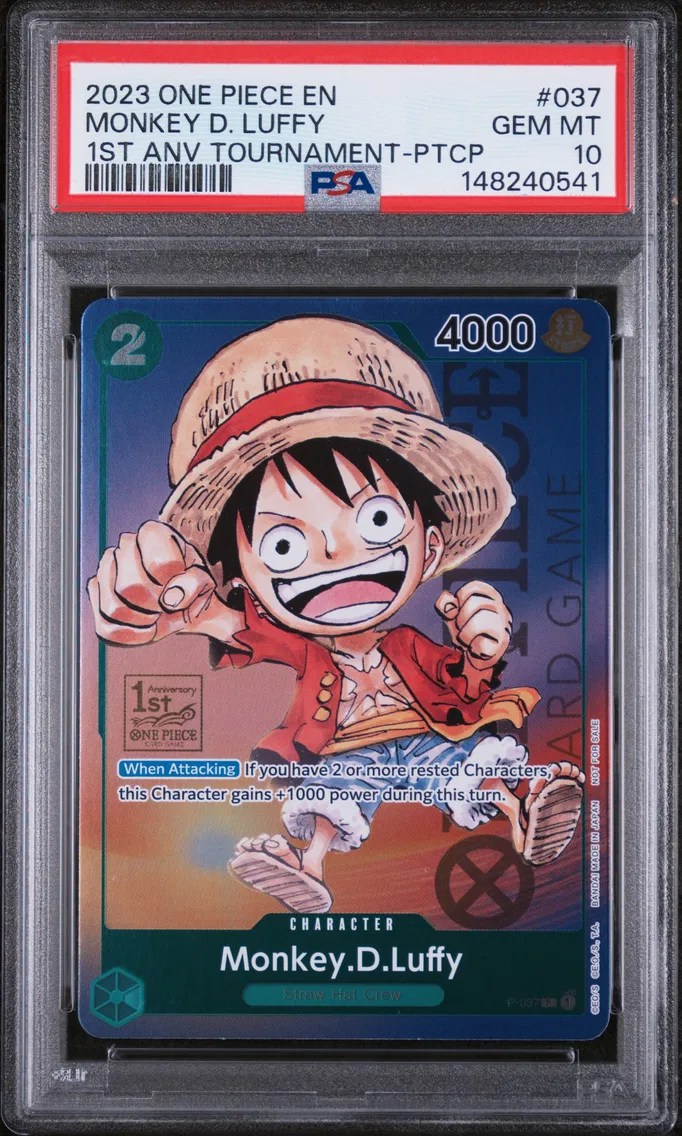 2023 #037 Monkey D. Luffy PSA 10 One Piece Promos