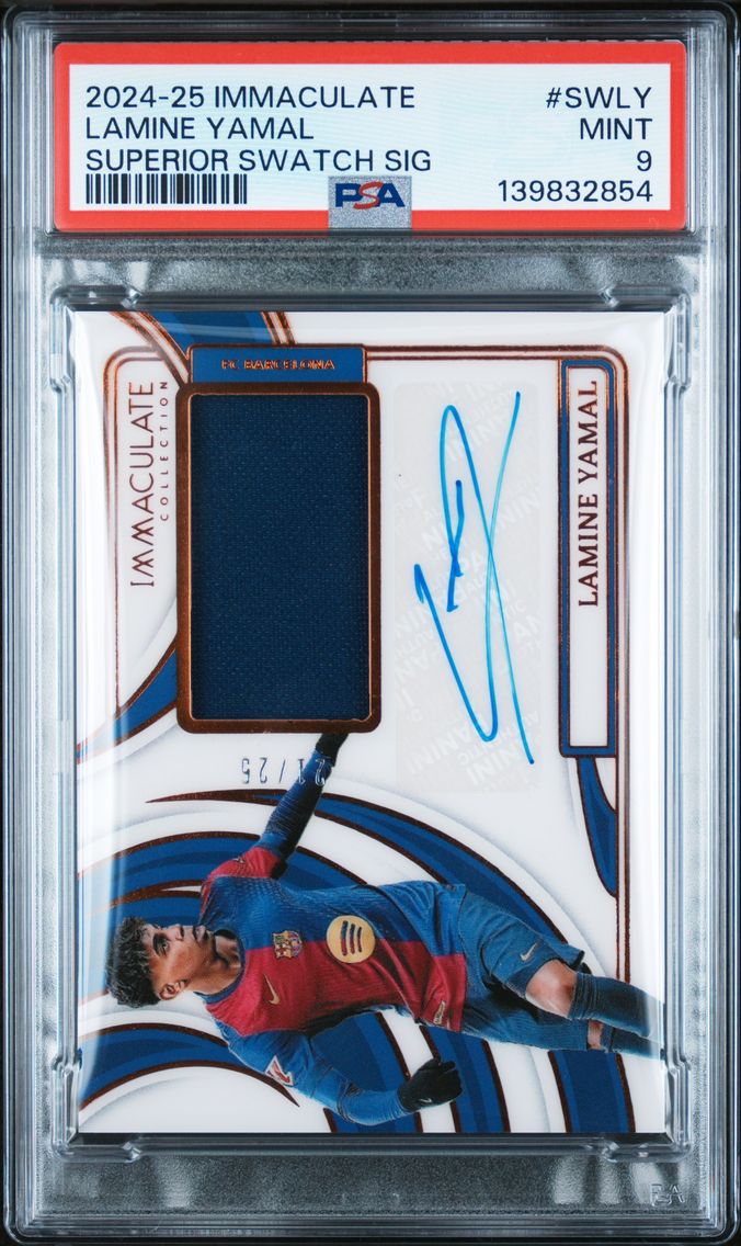 2024 #SWLY Lamine Yamal PSA 9 Pa