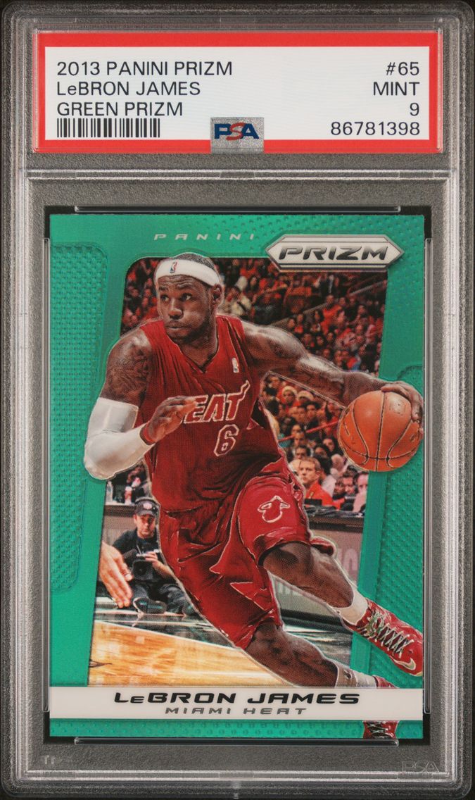2013 #65 LeBron James PSA 9 Pani