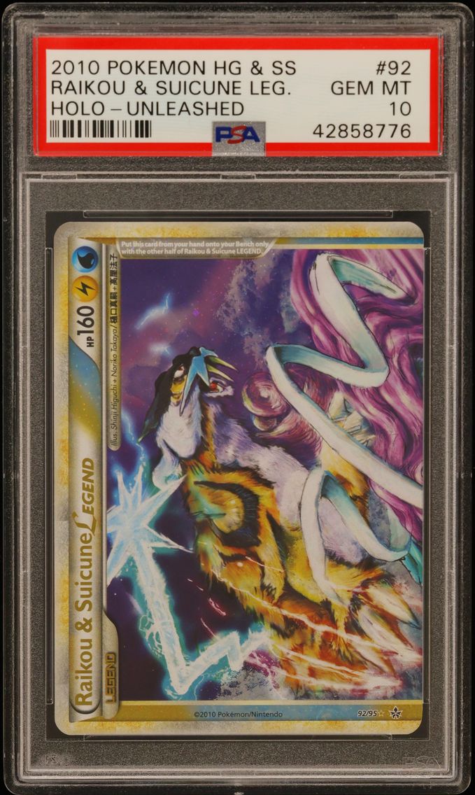 2010 #92 Raikou & Suicune Legend