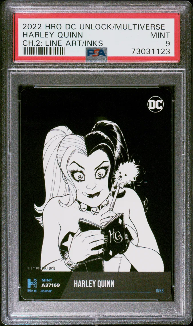 2022 #NA Harley Quinn PSA 9 Hro DC Unlock the Multiverse Chapter 2