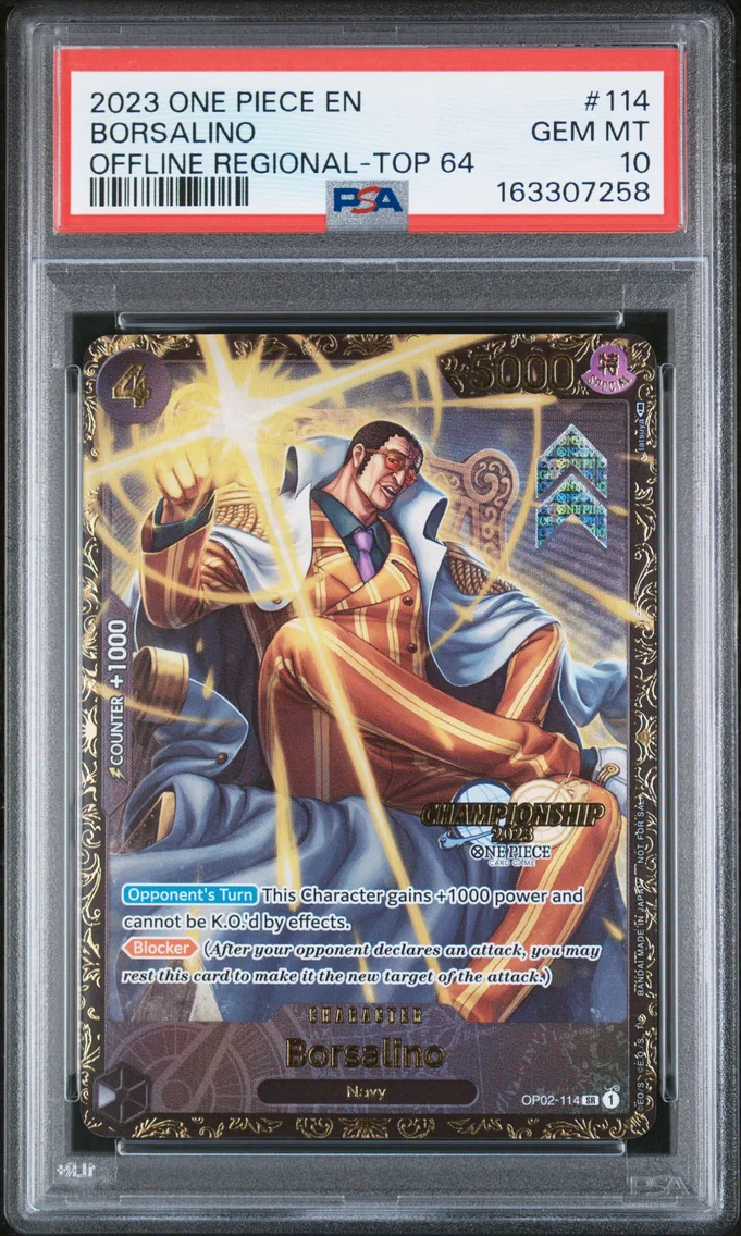 2023 #114 Borsalino PSA 10 One Piece Promos