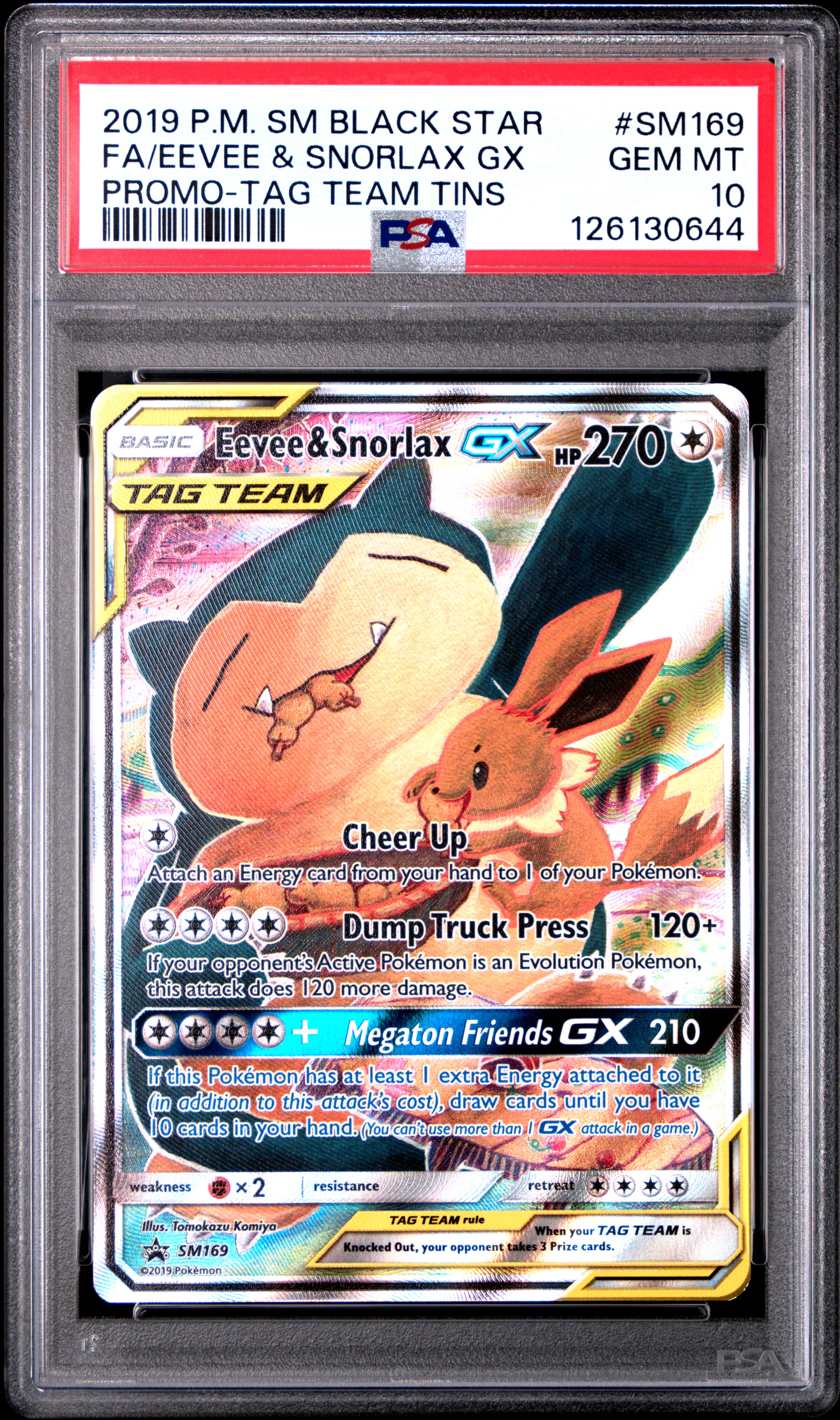 Full Art/Eevee & Snorlax GX