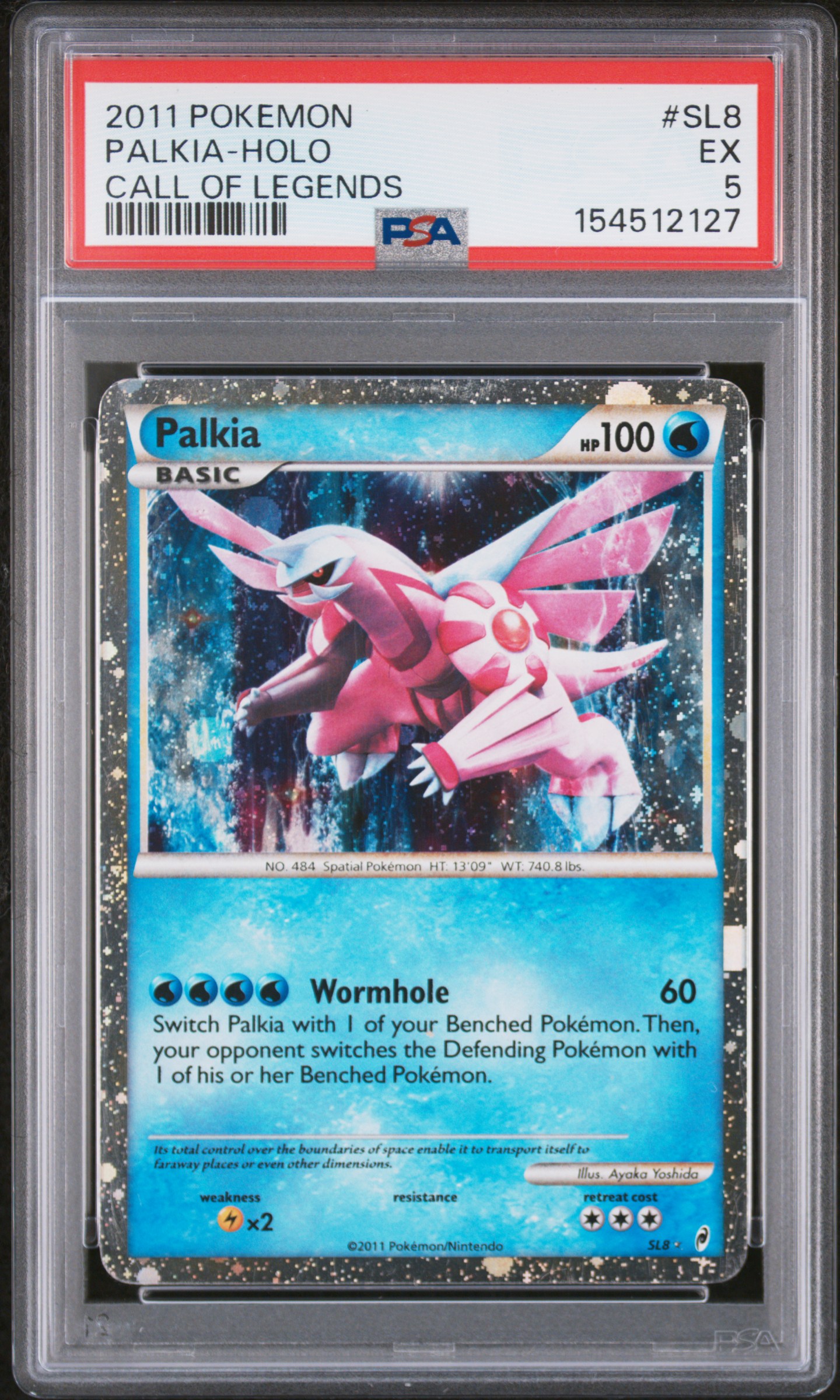 2011 #Sl8 Palkia-Holo PSA 5 Call Of Legends
