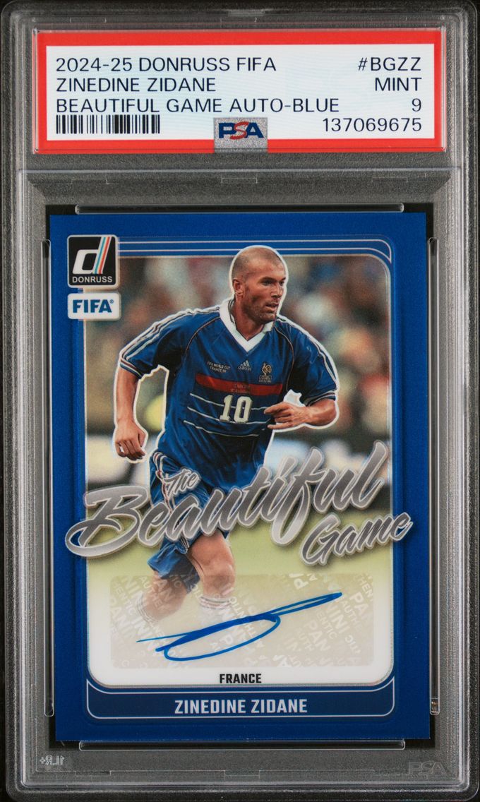 2024 #BGZZ Zinedine Zidane PSA 9