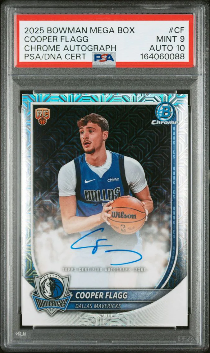 2025 #CF Cooper Flagg PSA 9 Bowm