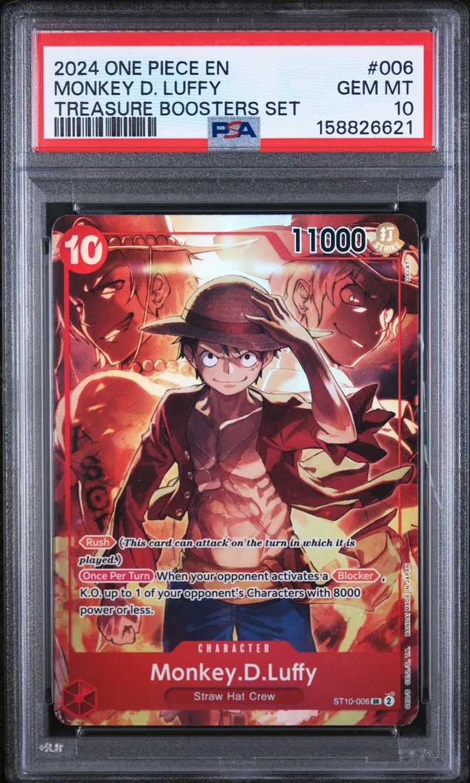 2024 #006 Monkey D. Luffy PSA 10 One Piece Promos