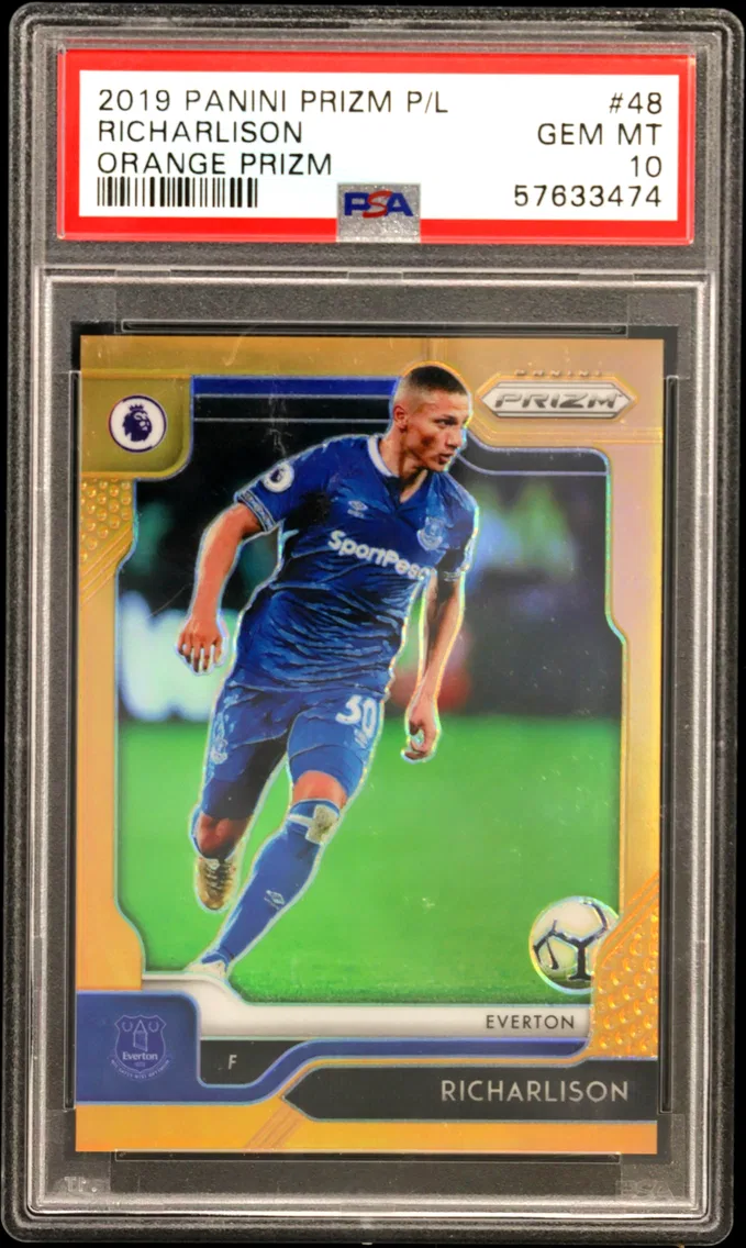 2019 #48 Richarlison PSA 10 Panini Prizm Premier League