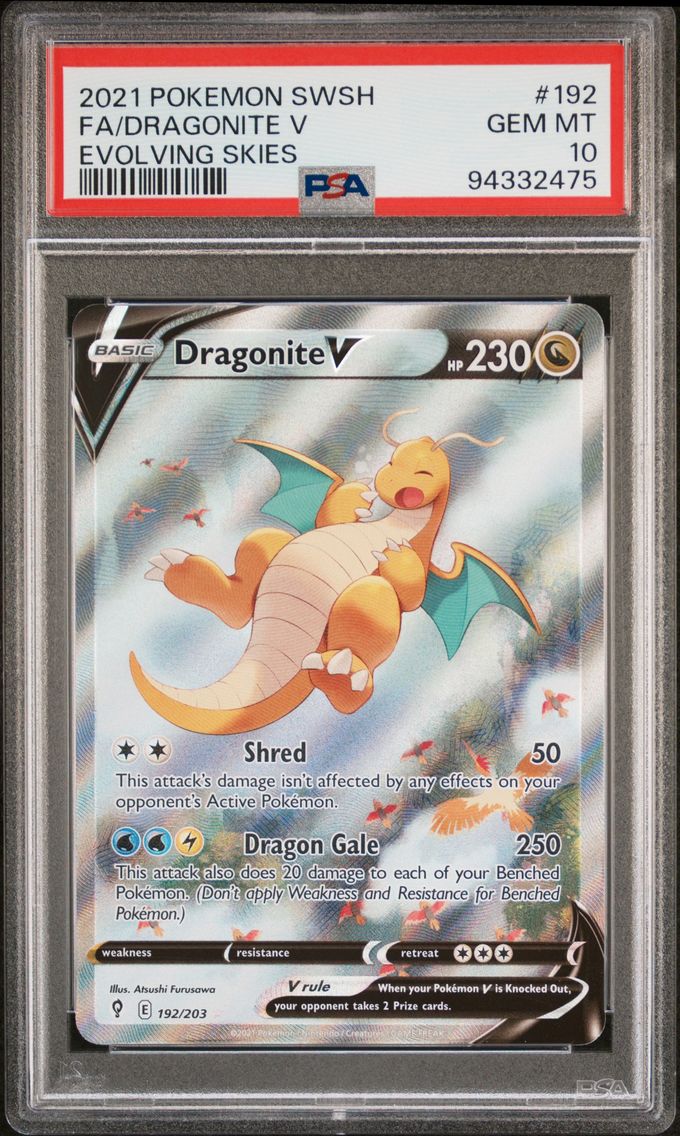 2021 #192 Full Art/Dragonite V P