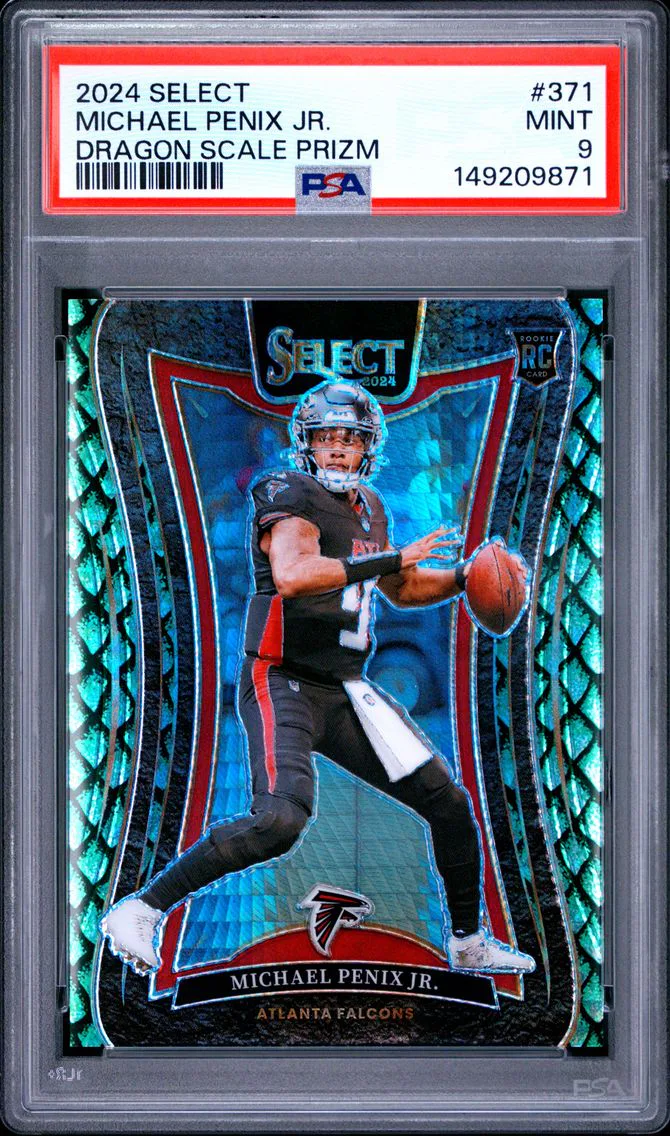 2024 #371 Michael Penix Jr. PSA 9 Panini Select