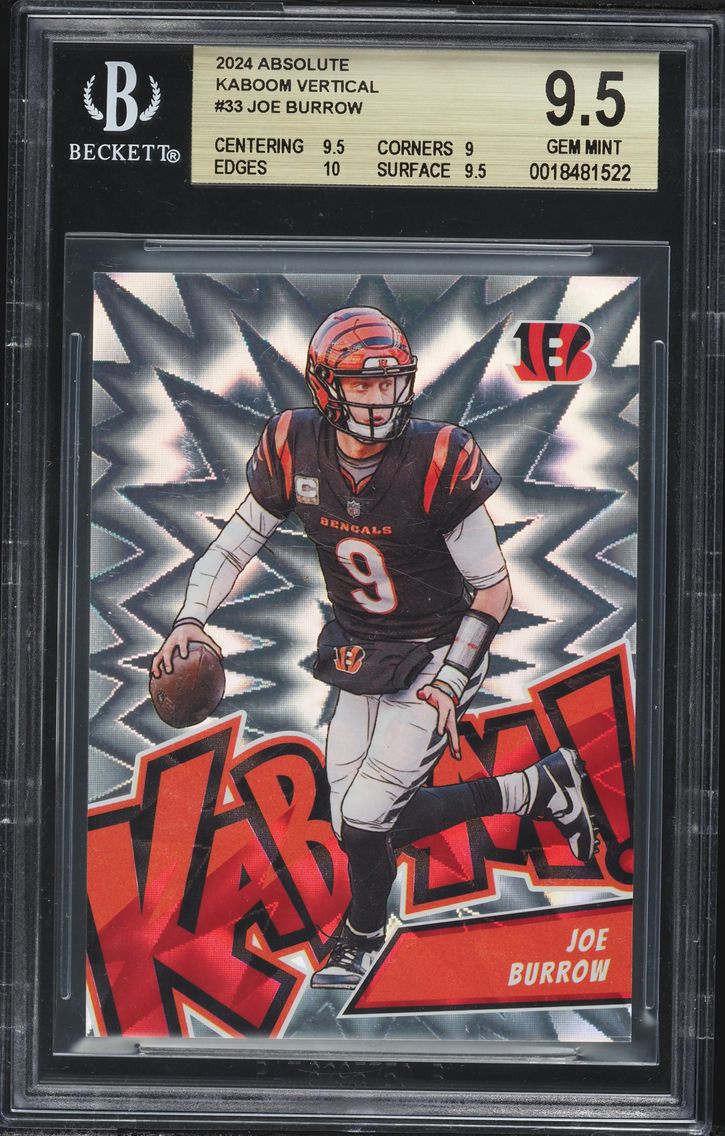 2024 #33 Joe Burrow BGS 9.5 Pani