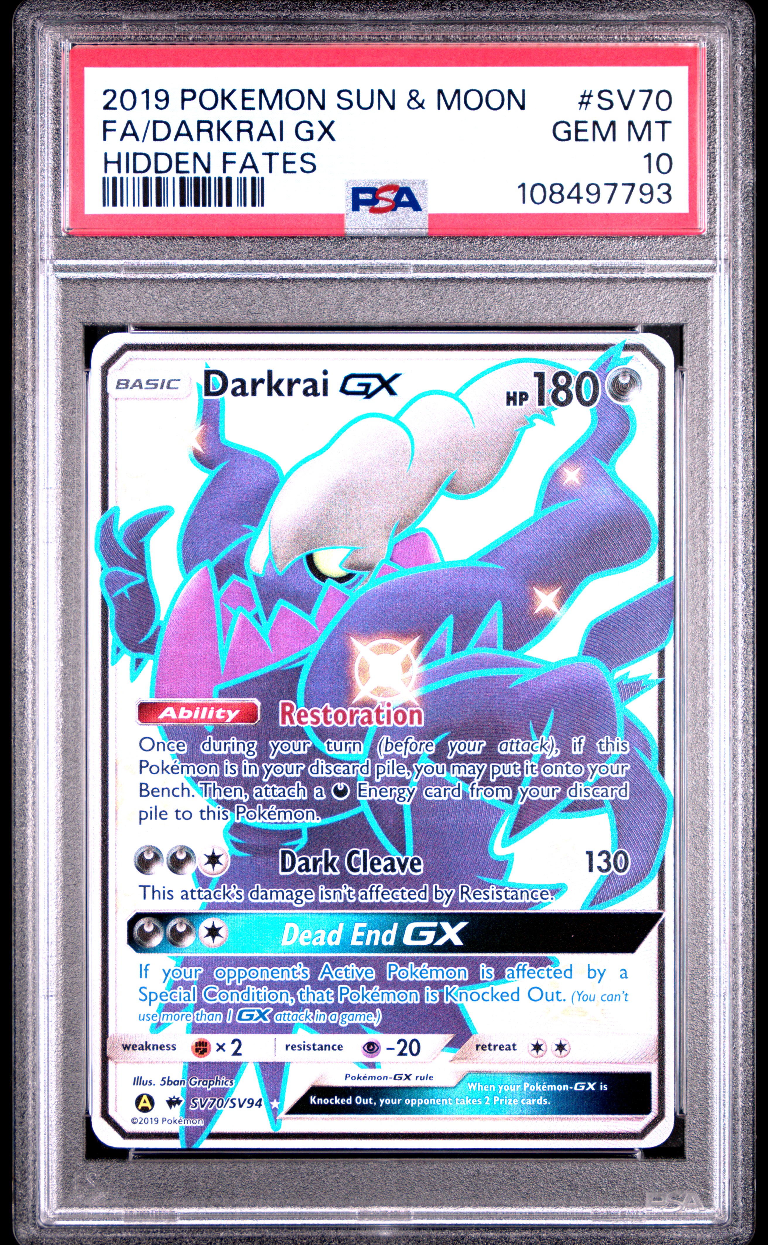 Full Art/Darkrai GX