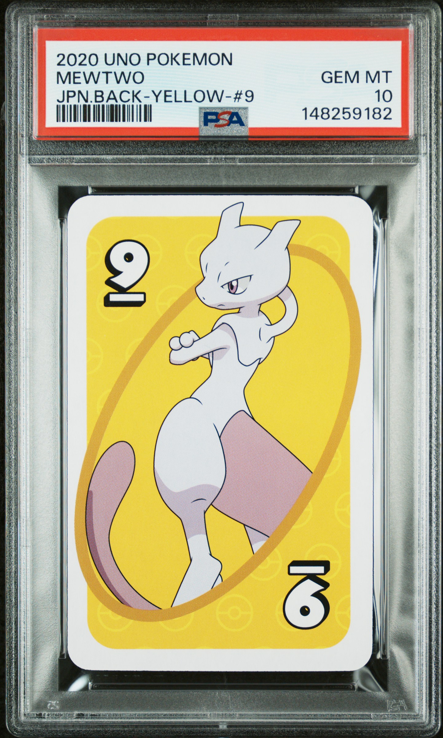 2020 #Na Mewtwo PSA 10 Uno