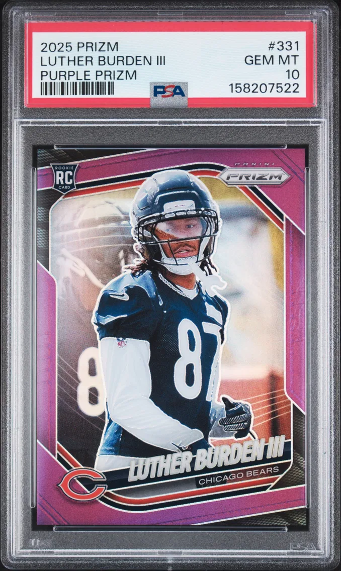 2025 #331 Luther Burden III PSA 10 Panini Prizm