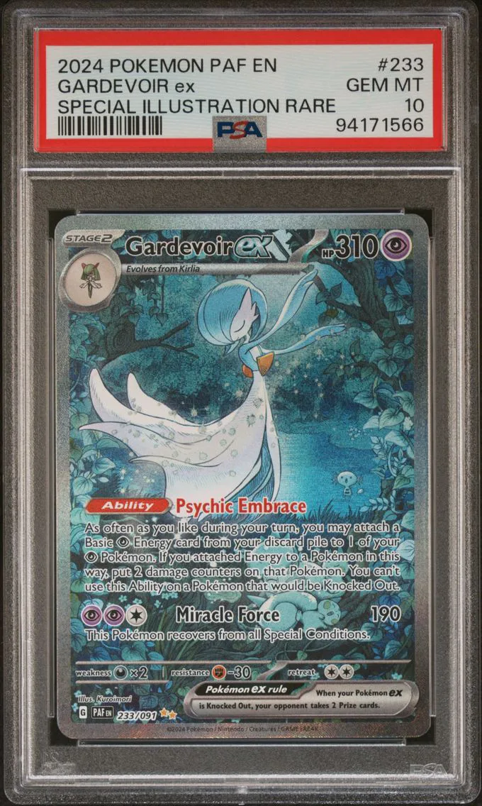 2024 #233 Gardevoir EX PSA 10 Pa