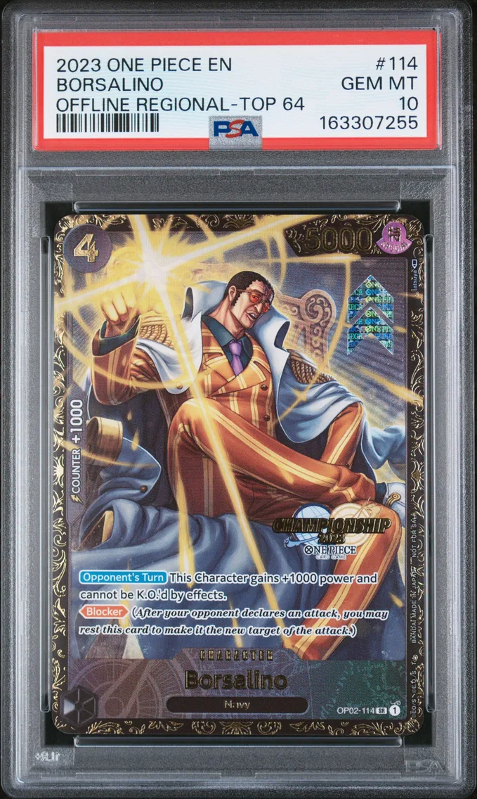 2023 #114 Borsalino PSA 10 One Piece Promos