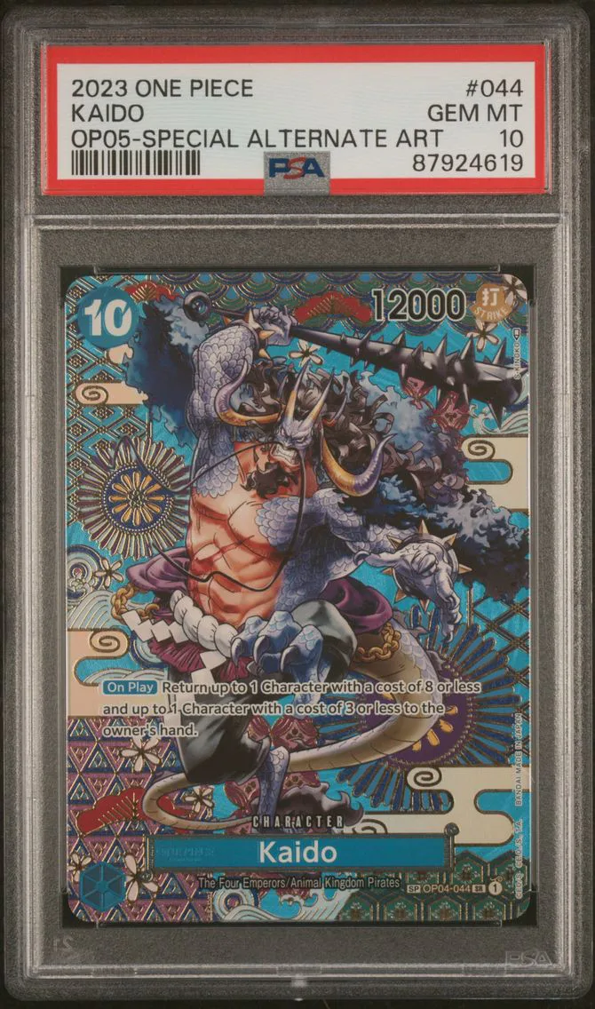 2023 #044 Kaido PSA 10 One Piece