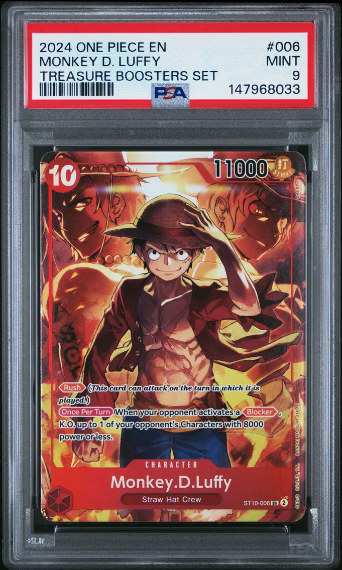2024 #006 Monkey D. Luffy PSA 9 One Piece Promos