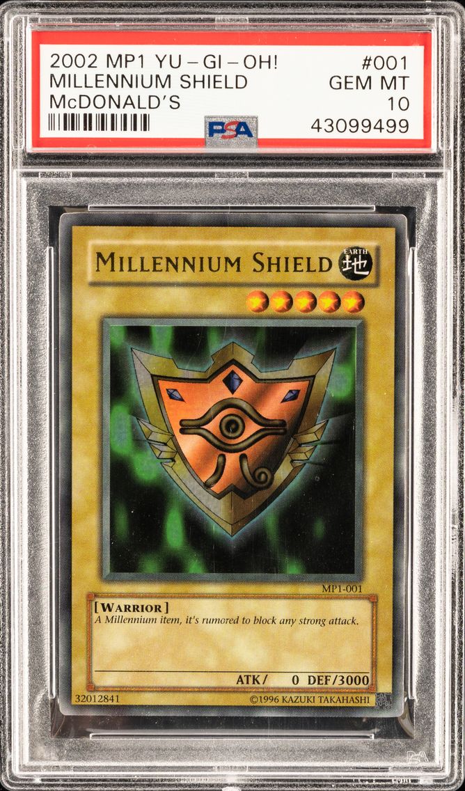 MILLENNIUM SHIELD MP1-001 McDONALD'S | McDONALD'S 2002 PSA 10