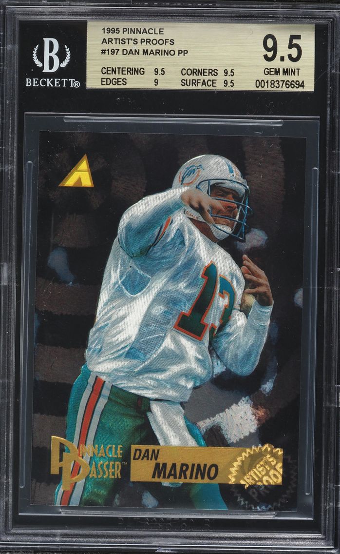 1995 #197 Dan Marino PP BGS 9.5