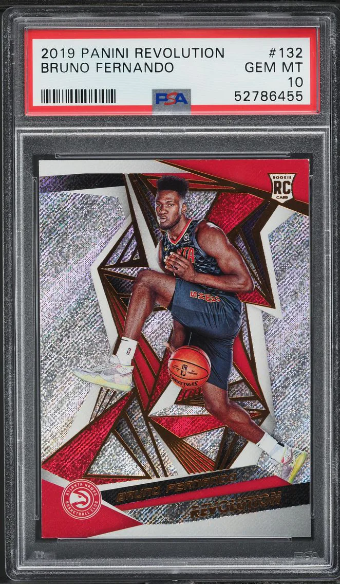 2019 Panini Revolution Bruno Fernando ROOKIE #132 PSA 10 GEM MINT