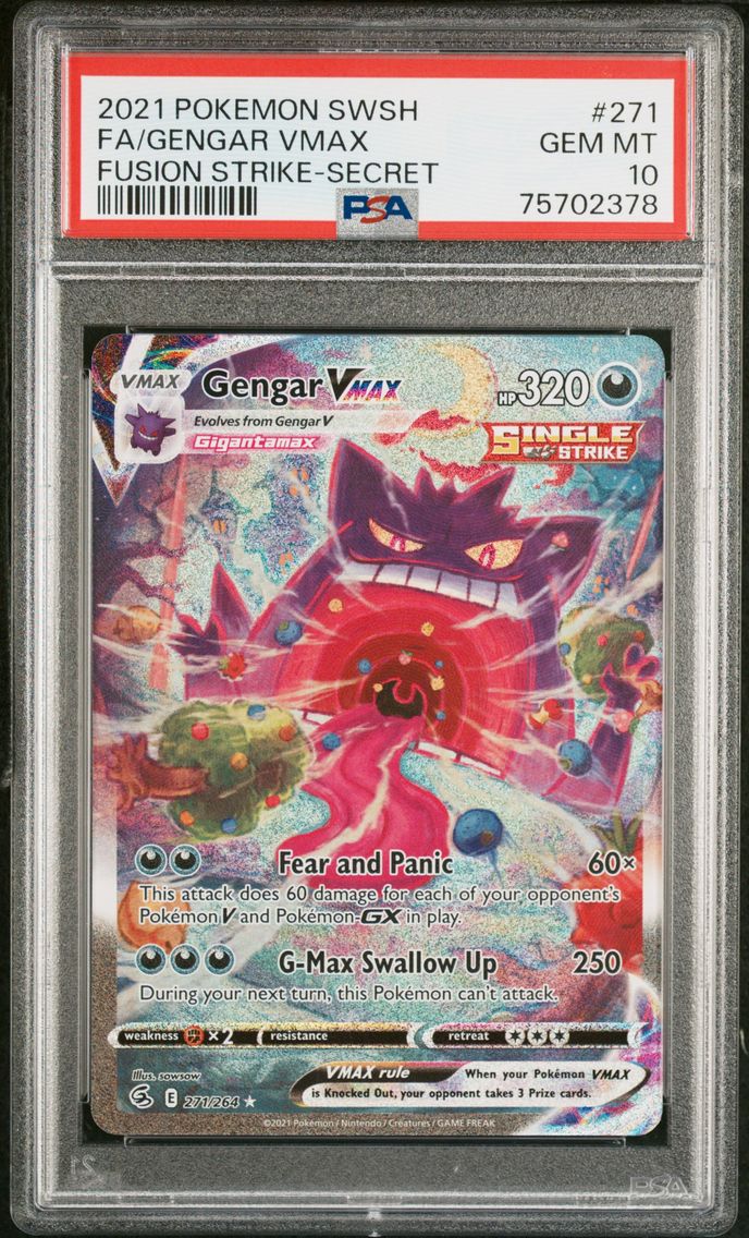 2021 #271 Full Art/Gengar Vmax P
