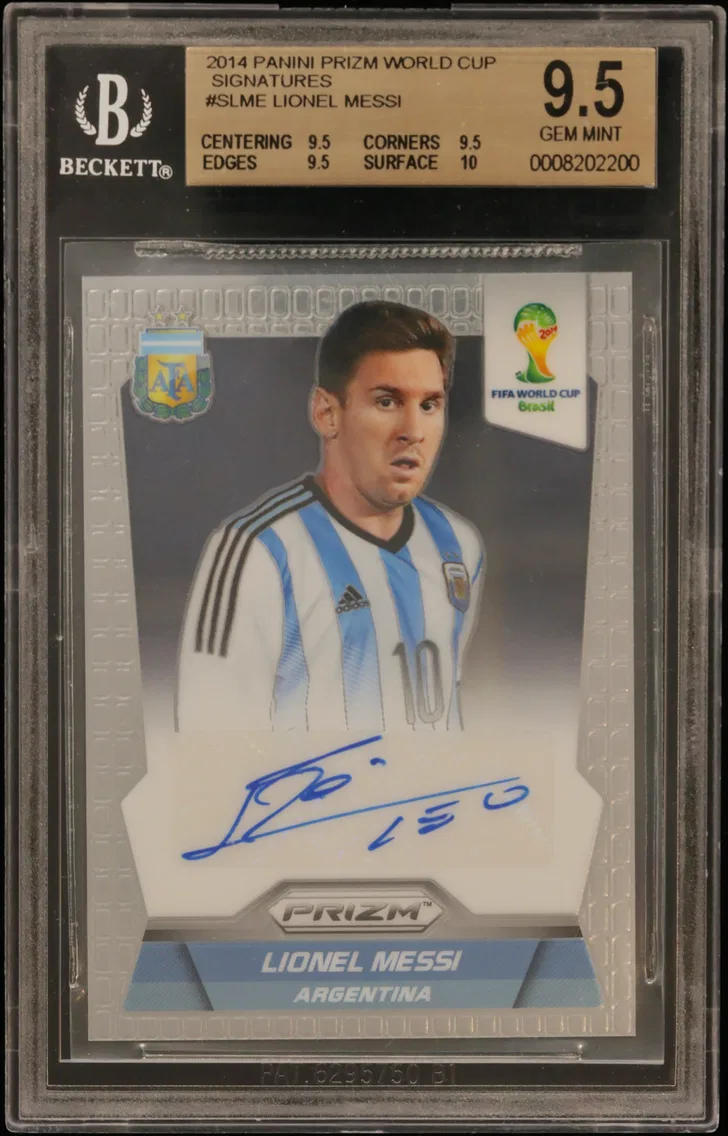 2014 #SLME Lionel Messi BGS 9.5 