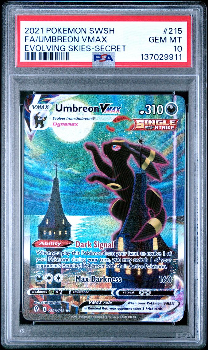 2021 #215 Full Art/Umbreon Vmax 