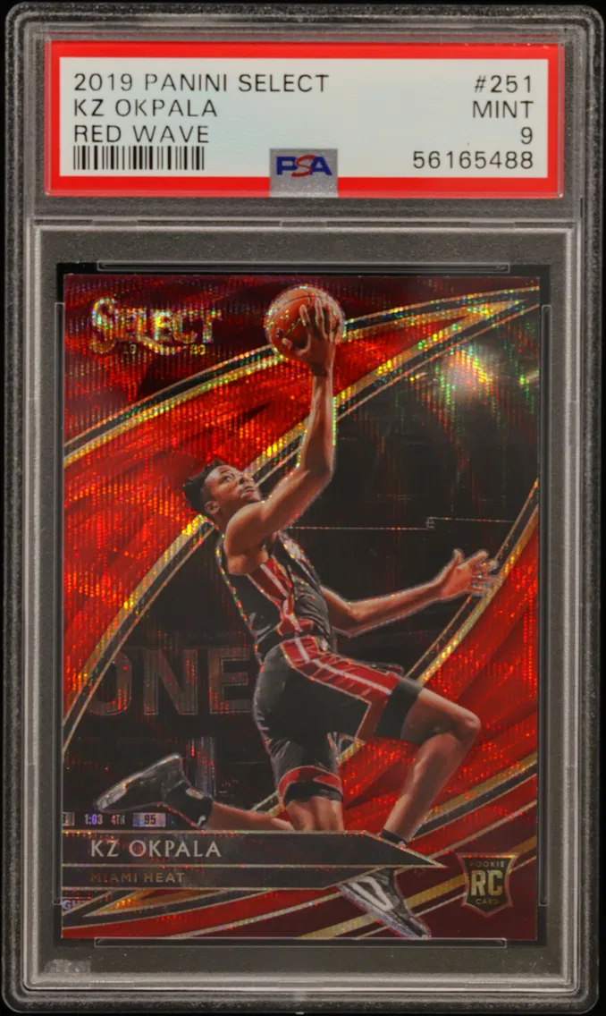 2019 #251 KZ Okpala PSA 9 Panini Select