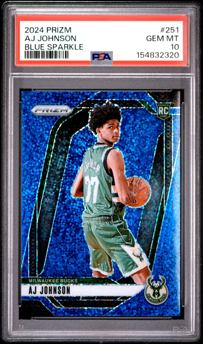 2024 #251 AJ Johnson PSA 10 Panini Prizm