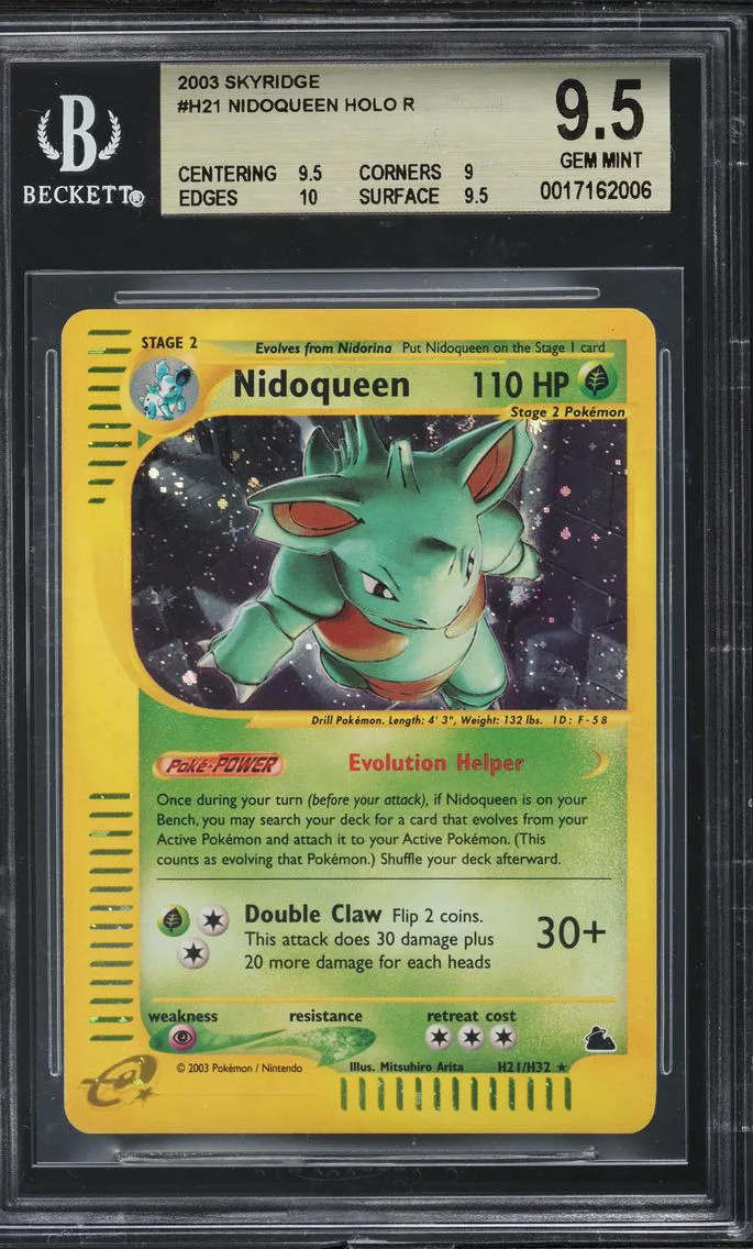 2003 #H21 Nidoqueen-Holo BGS 9.5