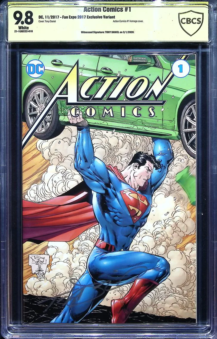 2017 Action Comics #1 CBCS 9.8 DC Comics