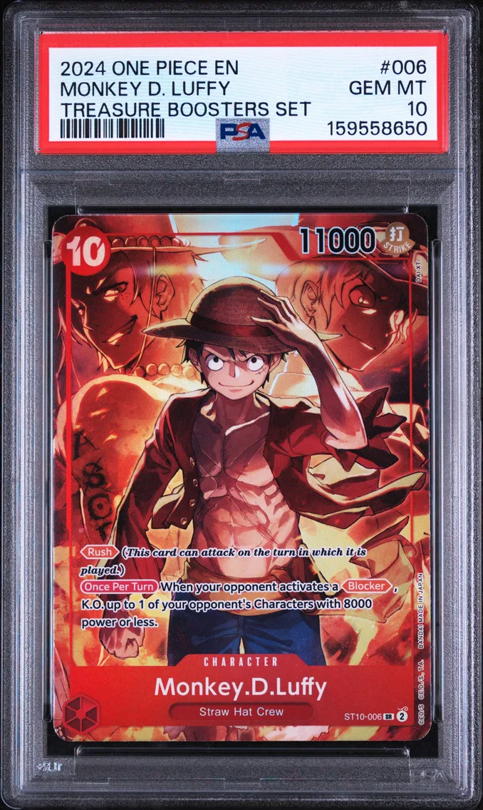 2024 #006 Monkey D. Luffy PSA 10 One Piece Promos