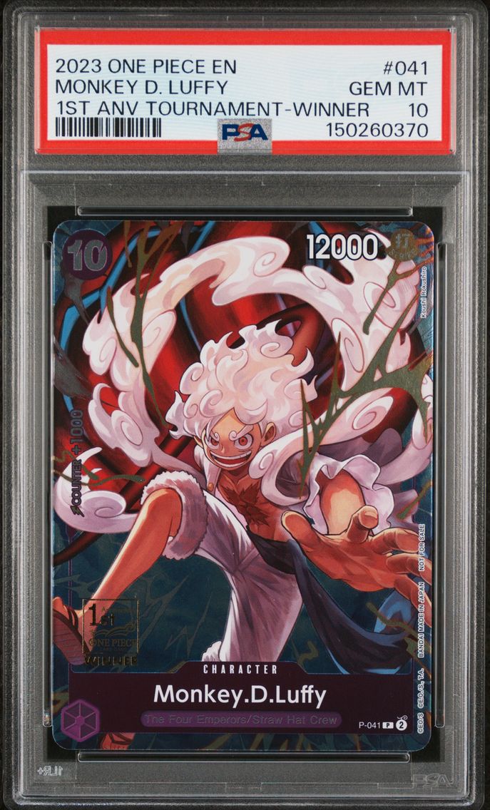 2023 #041 Monkey D. Luffy PSA 10
