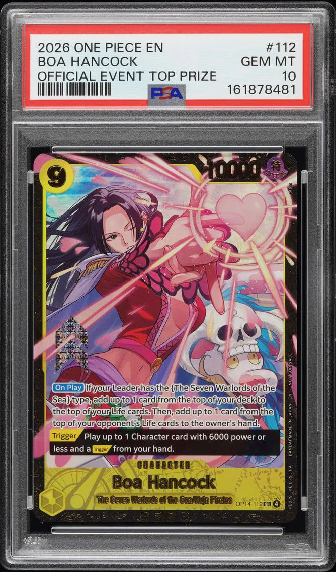 2026 #112 Boa Hancock PSA 10 One