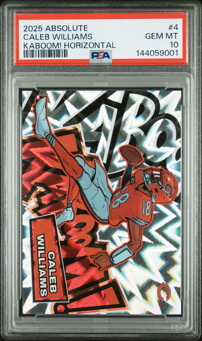 2025 #4 Caleb Williams PSA 10 Pa