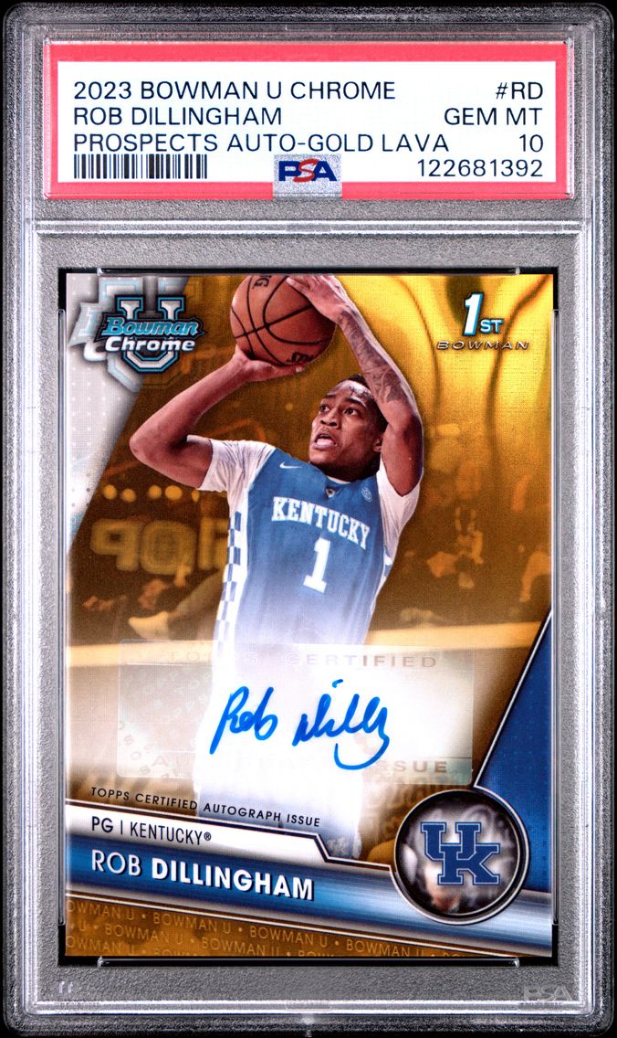 2023 #RD Rob Dillingham PSA 10 B