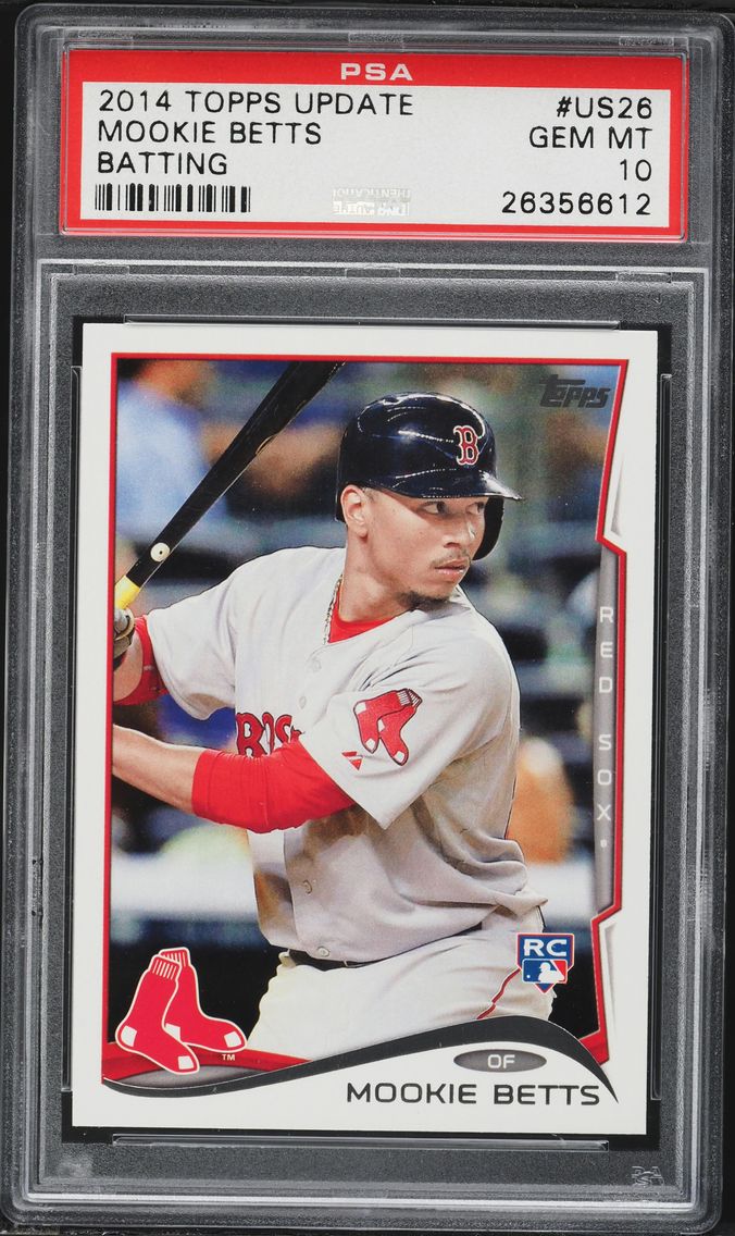 2014 #US26 Mookie Betts PSA 10 T
