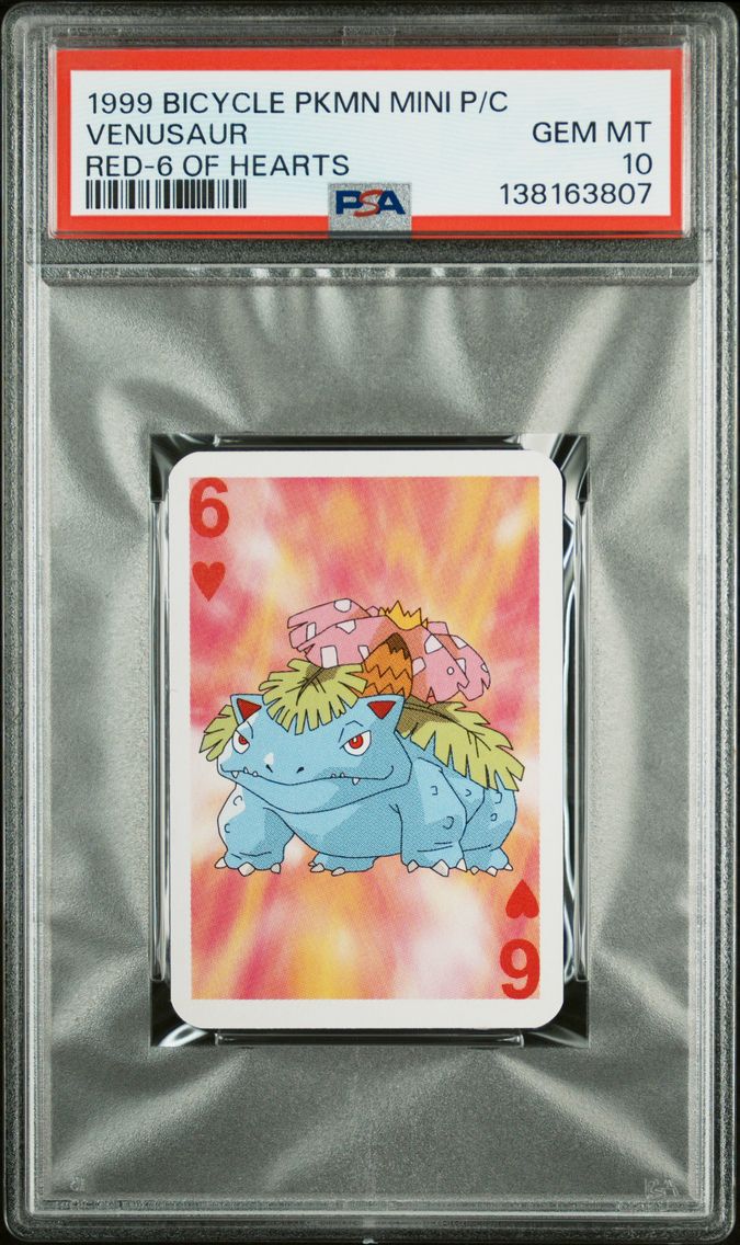 1999 Venusaur PSA 10 Bicycle Pok